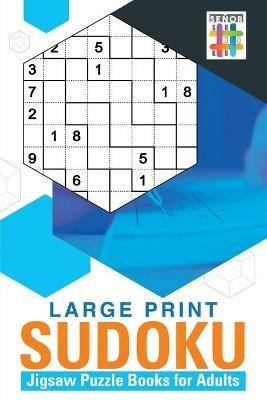 Large Print Sudoku Jigsaw Puzzle Books for Adults - Senor Sudoku - cover