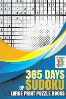 365 Days of Sudoku Large Print Puzzle Books - Senor Sudoku - cover
