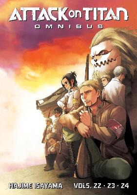 Attack on Titan Omnibus 8 (Vol. 22-24) - Hajime Isayama - cover