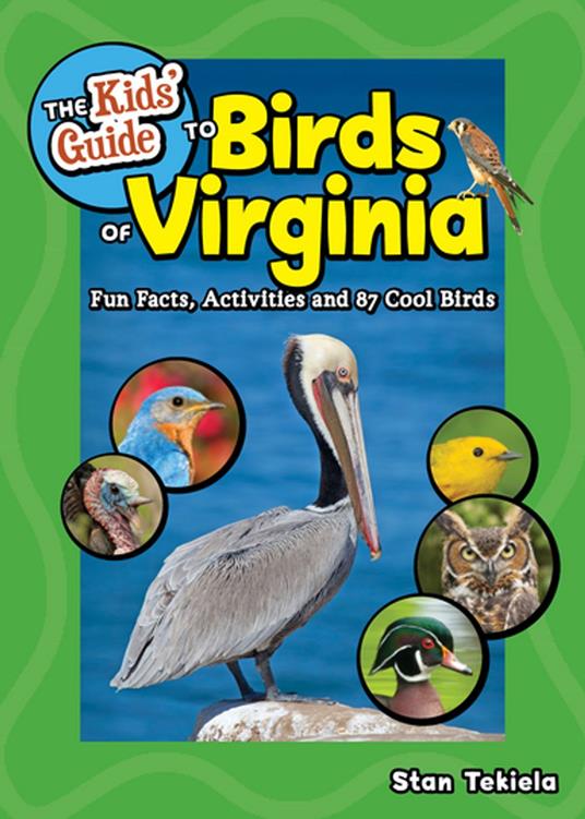 The Kids' Guide to Birds of Virginia - Stan Tekiela - ebook