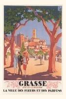 Libro in inglese Vintage Journal Grasse Travel Poster 