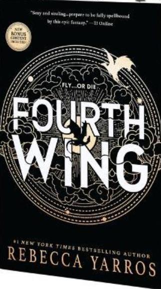 Fourth Wing - Rebecca Yarros - cover