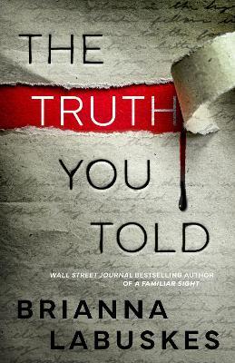 The Truth You Told - Brianna Labuskes - cover