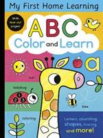 ABC Color and Learn: Letters, counting, shapes, tracing, and more!