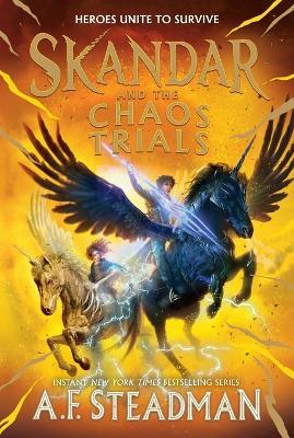 Skandar and the Chaos Trials - A F Steadman - cover