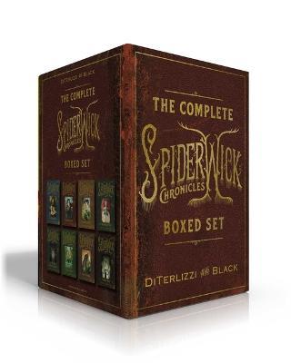 The Complete Spiderwick Chronicles Boxed Set: The Field Guide; The Seeing Stone; Lucinda's Secret; The Ironwood Tree; The Wrath of Mulgarath; The Nixie's Song; A Giant Problem; The Wyrm King - Tony Diterlizzi,Holly Black - cover