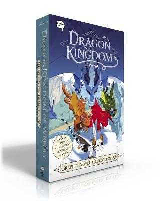Dragon Kingdom of Wrenly Graphic Novel Collection #3 (Boxed Set): Cinder's Flame; The Shattered Shore; Legion of Lava - Jordan Quinn - cover