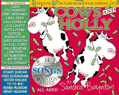Cows and Holly - Sandra Boynton - cover