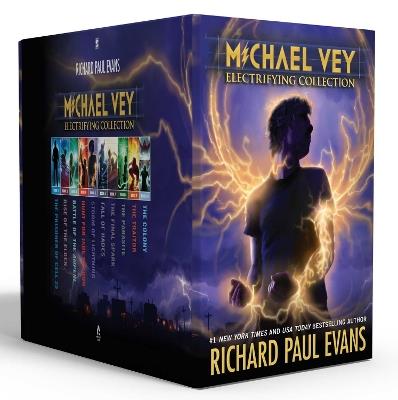 Michael Vey Electrifying Collection (Boxed Set): Michael Vey; Michael Vey 2; Michael Vey 3; Michael Vey 4; Michael Vey 5; Michael Vey 6; Michael Vey 7; Michael Vey 8; Michael Vey 9; Michael Vey 10 - Richard Paul Evans - cover