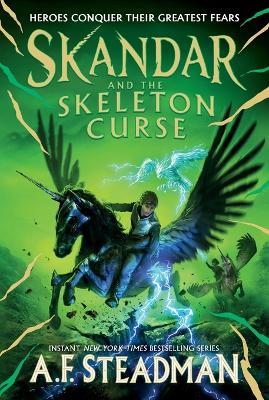 Skandar and the Skeleton Curse - A F Steadman - cover