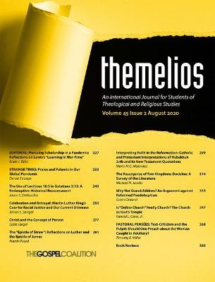 Themelios, Volume 45, Issue 2 - cover