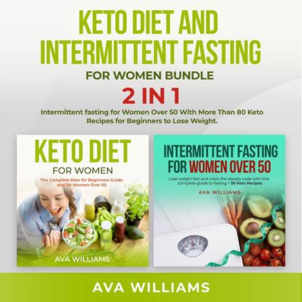 Keto Diet and Intermittent Fasting for Women Bundle, 2 in 1
