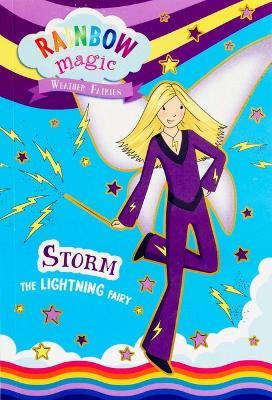 Rainbow Magic Weather Fairies #6: Storm the Lightning Fairy - Daisy Meadows - cover