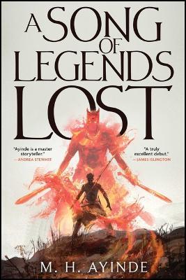 A Song of Legends Lost - M H Ayinde - cover