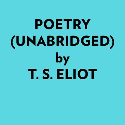 Poetry (Unabridged)