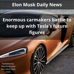 Enormous carmakers battle to keep up with Tesla’s future figures