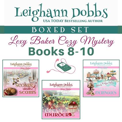 Lexy Baker Cozy Mystery Series Boxed Set Vol 3 (Books 8-10)