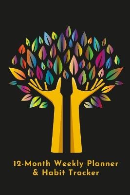 Rooted in Community 12-Month Weekly Planner & Habit Tracker - cover