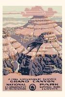 Libro in inglese Vintage Journal Grand Canyon National Park Travel Poster 