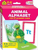 School Zone Animal Alphabet Pop-Up Learning Cards