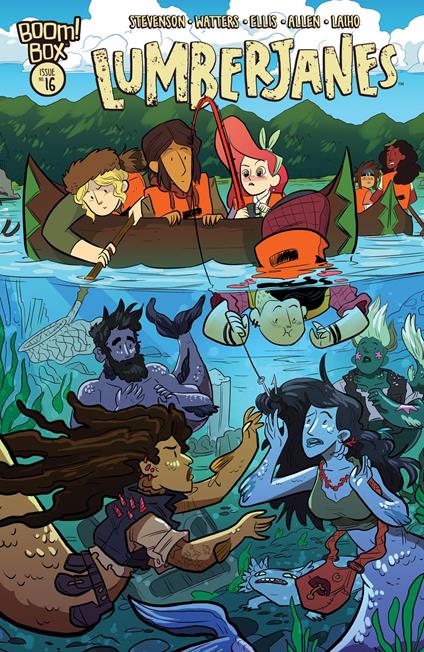 Lumberjanes #16 - Noelle Stevenson,Shannon Watters,Brooklyn Allen - ebook