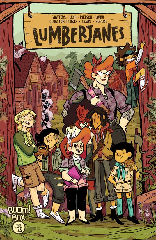 Lumberjanes #25 - Kat Leyh,Shannon Watters,Ayme Sotuyo - ebook