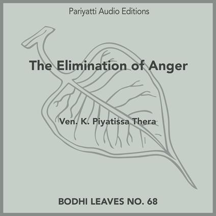 Elimination of Anger, The