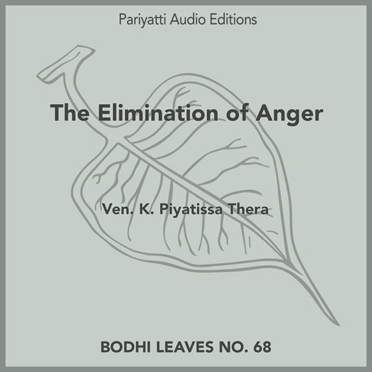 Elimination of Anger, The