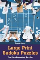 Large Print Sudoku Puzzles - Puzzle Comet - cover