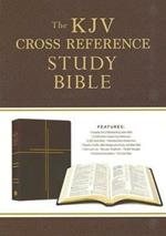 KJV Cross Reference Study Bible Compact [Mahogany Cross]
