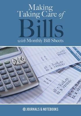 Making Taking Care of Bills with Monthly Bill Sheets - @journals Notebooks - cover
