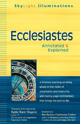 Ecclesiastes: Annotated & Explained - cover