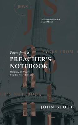 Pages from a Preachers Notebook - John Stott - cover