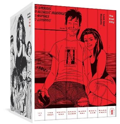 Love and Rockets: The First Fifty: The Classic 40th Anniversary Collection - Gilbert Hernandez,Jaime Hernandez,Mario Hernandez - cover