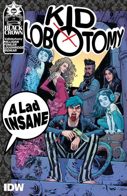 Kid Lobotomy, Vol. 1: A Lad Insane - Peter Milligan - cover