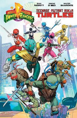 Mighty Morphin Power Rangers/Teenage Mutant Ninja Turtles - Ryan Parrott - cover
