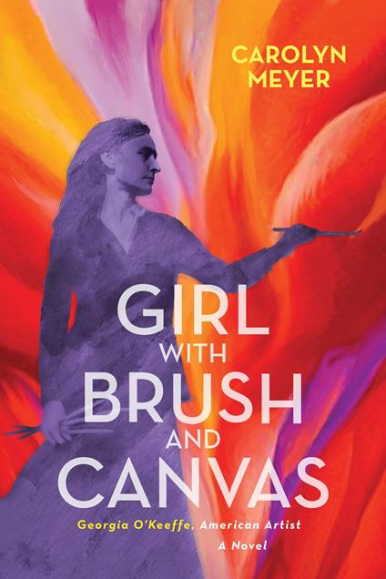 Girl with Brush and Canvas - Carolyn Meyer - ebook