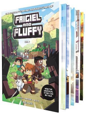 The Minecraft-Inspired Misadventures of Frigiel & Fluffy Vol 1-5 Box Set - Frigiel,Jean-Christophe Derrien - cover
