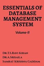 Essentials of Database Management System Volume-II