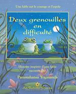Deux grenouilles en difficulté