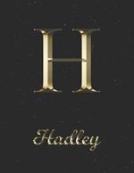 Hadley: 1 Year Daily Planner (12 Months) - Yellow Gold Effect Letter H Initial First Name - 2020 - 2021 - 365 Pages for Planning - January 20 - December 20 - Appointment Calendar Schedule - Plan Each Day, Set Goals & Get Stuff Done