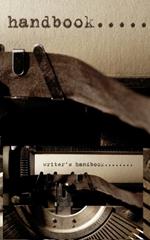 writer's typewriter themed handbook blank journal: writer's typewriter themed handbook blank journal