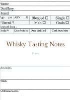Whisky Tasting Notes - James Martin - cover