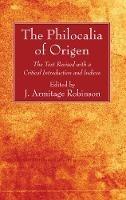 Libro in inglese The Philocalia of Origen  - Origen