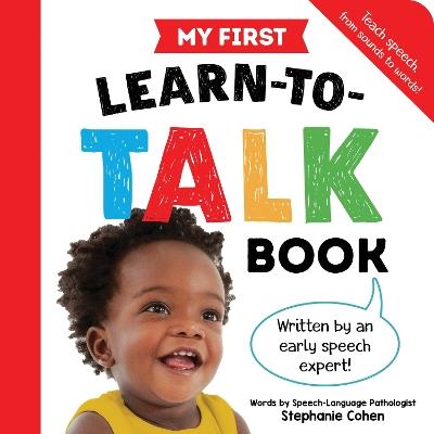 My First Learn-to-Talk Book - Stephanie Cohen - cover
