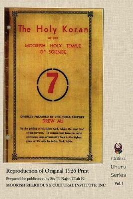 The Holy Koran of the Moorish Holy Temple of Science - Timothy Noble Drew Ali - cover