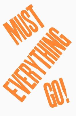 Everything Must Go! - cover