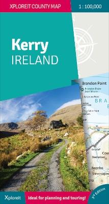 The Xploreit Map of County Kerry Ireland - Mike Meagher - cover