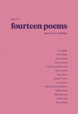 fourteen poems issue 14: a queer poetry anthology - cover