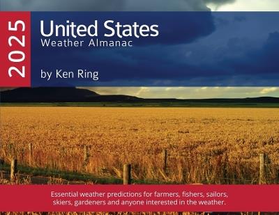 United States of America Weather Almanac 2025 (Paperback) - Ken Ring - cover